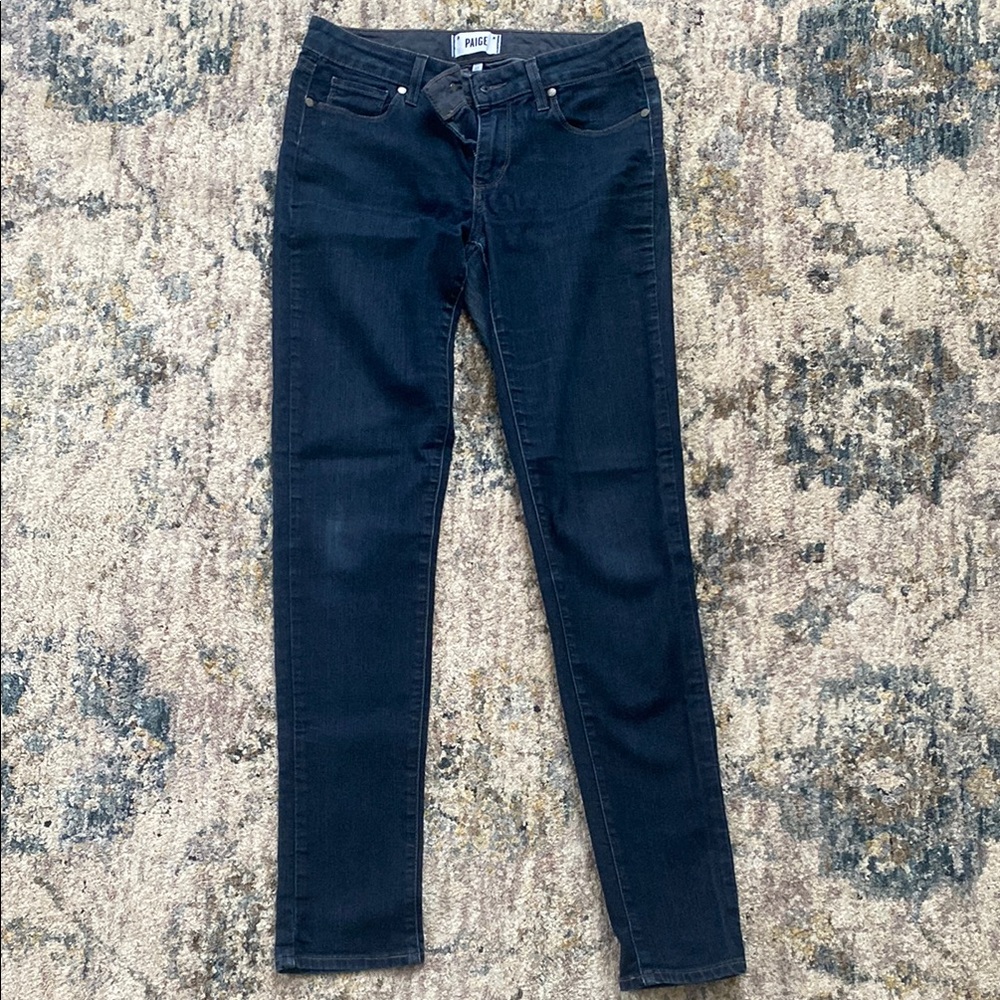 Paige Women's Dark Blue Jeans